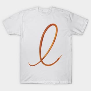 L - Malagasy leaf-nosed snake T-Shirt
